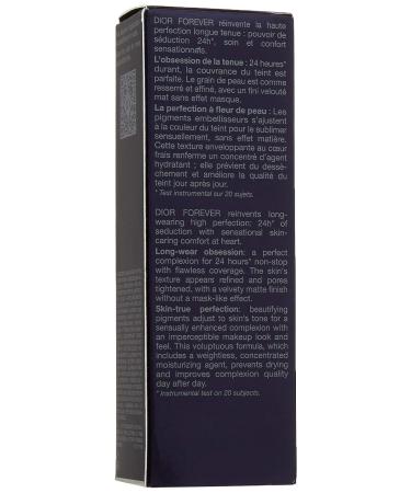 Christian Dior Forever 24h Skin Caring Foundation - 2w Warm, 1.0 oz - Buy Online on SooperMarket.com