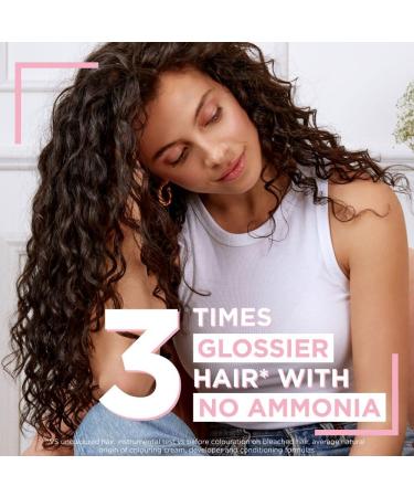 L'Oreal Paris Ammonia-Free Semi-Permanent Hair Dye 553 Spiced Auburn | Natural Glossy Finish | 1 Application - Buy Online on SooperMarket.com