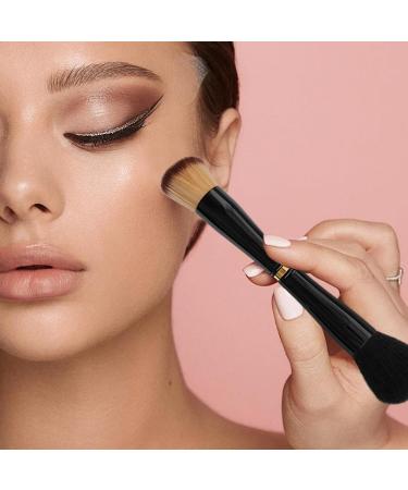 Mini 4 in 1 Makeup Brush Stackable Dual Ended Makeup Brush Mini Travel Makeup Brushes Set with Powder/Blush Brush Brush Blending Brush - Buy Online on SooperMarket.com