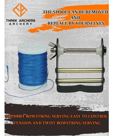 THREE ARCHERS Bowstring Serving Thread Jig - 120 yard/110m - Black - Buy Online on SooperMarket.com