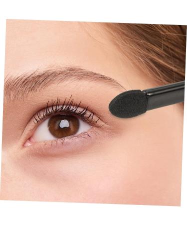 Healeved 200 Pcs Mini Eyeshadow Swab Eyeshadow Lipstick Brush Applicator Milky Cotton Black - Buy Online on SooperMarket.com
