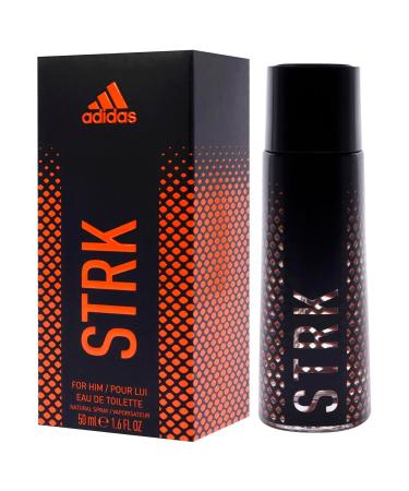 Adidas Sport STRK Men's Eau de Toilette Spray 1.6 Fl Oz Strike 1.6 Fl Oz (Pack of 1) - Buy Online on SooperMarket.com