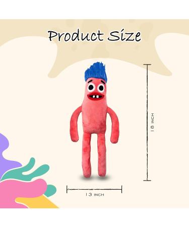 Kids Toy: Sausage Plushie Rainbow Friends Soft Toy - Squishmallow Teddy Pillow Figure (Pink) - Buy Online on SooperMarket.com