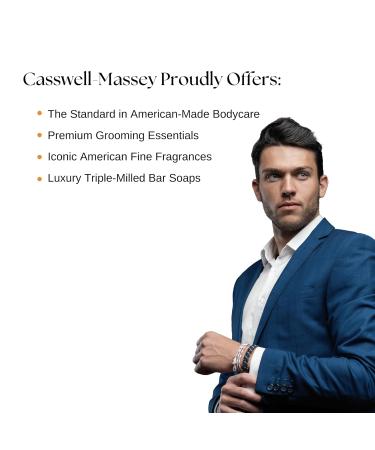 Caswell-Massey Heritage Body Scrub Bar Soap - Exfoliating Moisturizing Natural Soap for Men & Women - 6.4 Oz Scented Bath Bar for Face Body & Hands - Buy Online on SooperMarket.com