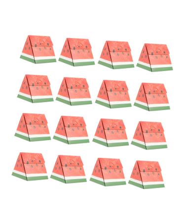 HOMSFOU 24pcs Boxes Watermelon Box Candy Gifts Kids Boxes Watermelon Party Favors Cookie Gift Cake Decor Cartoon Cardboard Boxes The Gift Packaging Boxes Paper Christmas Party Supplies