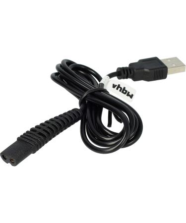 vhbw Charging Cable for Braun Series 3 Shavers - Compatible with 345s 350cc 340s-5 345s-4 345s-5 350 - 120 cm Power Cable - Buy Online on SooperMarket.com