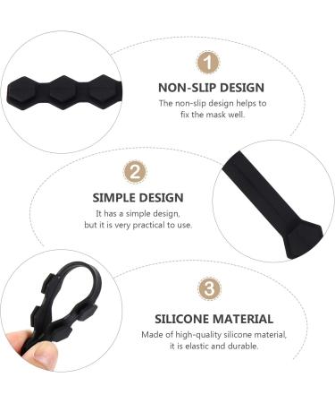 Gatuida 20 STK Mask Hook Buckle - Adjustable Ear Extender for Face Covers | Silica Gel Ear Protection & Holder - Buy Online on SooperMarket.com