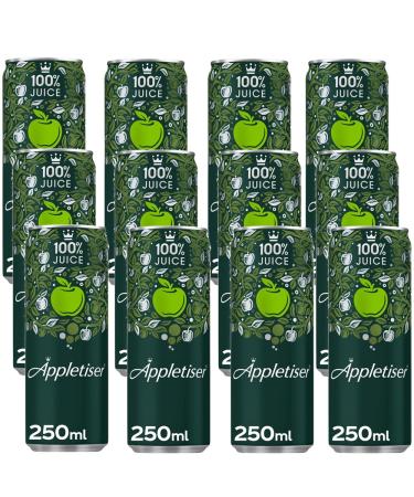 VSTAR Appletiser Sparkling Apple Juice 250ml Cans 100% Pure Apple juice (3)