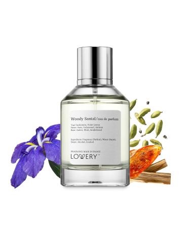 LOVERY Woody Santal Eau de Parum Inspired by L.L.B.O Fragrance S.antal 33 Long Lasting Perfume for Women & Men Vegan Clean Unisex Perfume Spray 100 ml EDP Perfumes for Women - Made in France Woody Santal France - Buy Online on SooperMarket.com