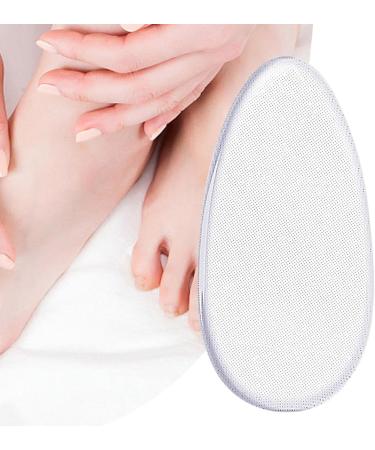 Glass Foot File Callus Remover Clear Glass Foot File Pedicure Helper - Pedicure Foot Buffer in Shower Foot Scrubber for Removes Dead Skin Egg - Buy Online on SooperMarket.com