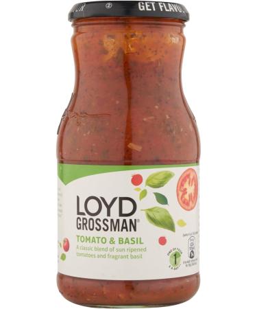 Loyd Grossman Tomato and Basil Cooking Sauce 660g Jar - Authentic Italian Flavors - Buy Online on SooperMarket.com