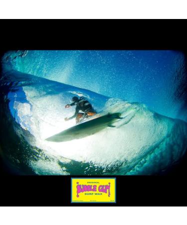 Bubble Gum Surf Wax Original Formula | Superior Adhesion Surfboard Wax | Classic Scent | Hand Poured in California | 6 Pack Basecoat - Buy Online on SooperMarket.com