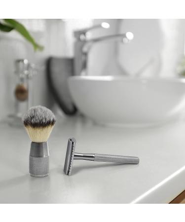 Buy Bamboo Vegan Razor Brush - Eco-Friendly Shaving Accessories for Men & Women | Travel-Friendly & Synthetic | Shop Now at BAMBaw - Buy Online on SooperMarket.com