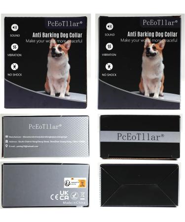 PcEoTllar Small Dog Bark Collar - Humane Anti Barking Device with 7 Levels Vibration & Beep Modes - Buy Online on SooperMarket.com