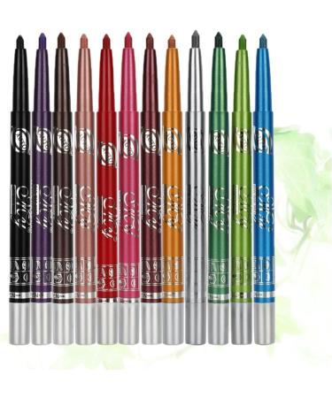 Angoily 24 Pcs Eyeliner Metallic Eyeshadow Stick Waterproof Eye Shadow Pen Eye Shadow Pencil Miss Set - Buy Online on SooperMarket.com