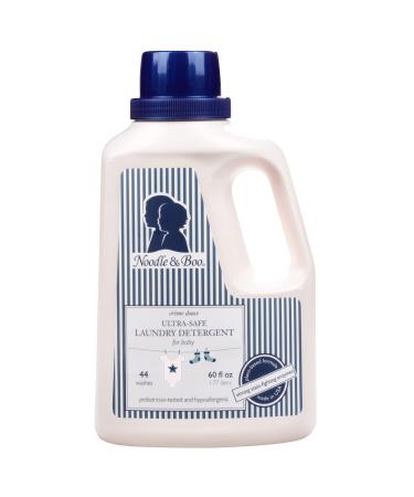Noodle & Boo Baby Laundry Essentials Ultra-Safe Laundry Detergent Creme Douce 60 Fl Oz