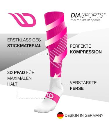 Diasports RunStars Compression Socks for Sports Running & Triathlon - Premium Support for Men & Women | Boost Performance & Recovery - Buy Online on SooperMarket.com
