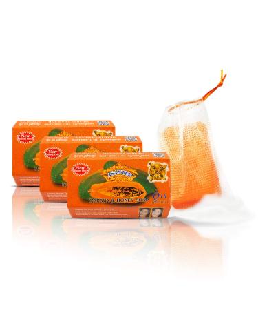 ASANTEE Papaya Soap 4.4 oz (Pack of 4) - Reduces Dark Spots | Brightens Skin - Buy Online on SooperMarket.com