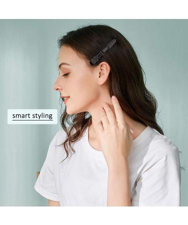 10x Crocodile Hair Clips - Professional Styling Barrettes for Thick Hair with Nonslip Grip - Salon Quality - Black - Buy Online on SooperMarket.com