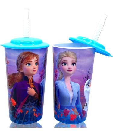 Disney Frozen 2 Elsa Anna Drink Tumblers Set for Kids - BPA Free, Pack of 2 - Buy Online on SooperMarket.com