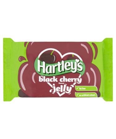Hartleys Black Cherry Jelly Cubes 135 g