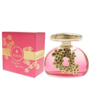 Tous Floral Touch EDT Perfume for Women 3.4 Fluid Ounce Fruity 3.4 Ounce (Pack of 1) - Buy Online on SooperMarket.com