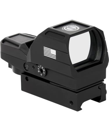 Veteran Owned DD119X Battle Flag Red Dot Reflex Sight Scope - Black - Buy Online on SooperMarket.com