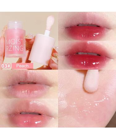 3PCS Plumping Lip Oil Set - Hydrating Lip Glow with Big Brush Head, Non-sticky Formula for Lip Care and Dry Lips - Buy Online on SooperMarket.com