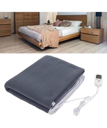 HEEPDD Electric Blanket - 4-Layer Heated Fleece Pad | Uniform Heating | EU Plug 220V | 1.5x1.2M for Cozy Comfort - Buy Online on SooperMarket.com