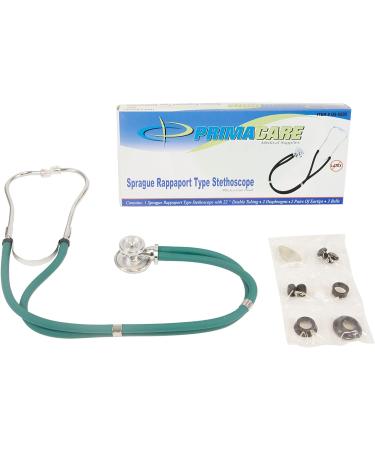 Primacare DS-9295-HG Sprague Rappaport Style Stethoscope 30-Inch Length Hunter Green 450 g - Buy Online on SooperMarket.com