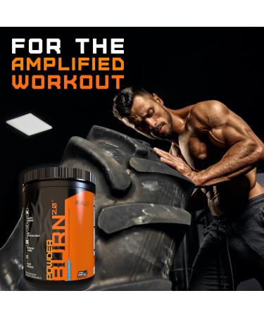 Rivalus Powder Burn 2.0 Pre-workout Watermelon 35 Servings - Intense Preworkout Energy 200mg Caffeine Zero Banned Substances 403 gram - Buy Online on SooperMarket.com