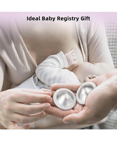 The Original Silver Nursing Cups Boboduck 999 Silver Nipple Covers for Breastfeeding 999 Grade Layered Tri-Laminate Nipple Shields for Nursing Newborn Regular Silver Nipple Shield (Small) - Buy Online on SooperMarket.com