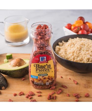 McCormick Bac'n Pieces 4.1 oz Bacon Flavored Chips - Imitation Bacon Chips (Pack of 1) - Buy Online on SooperMarket.com