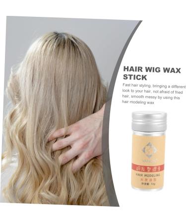 MUSISALY Hair Modeling Wax Hair Finishing Tool Hair Wig Wax Stick Waxing Stick for Frizz Hair - Buy Online on SooperMarket.com