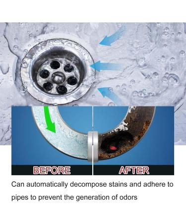 Kitchen Granules Drain Clog Remover and Cleaner Unclogs blockage from Grease or Cooking Oil - Buy Online on SooperMarket.com