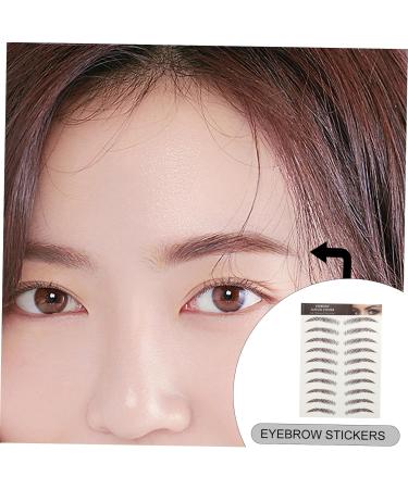 Beavorty 36 Sheets waterproof eyebrow stickers beauty tools Eyebrow Grooming Shaping Sticker cosmetic 3d set - Buy Online on SooperMarket.com