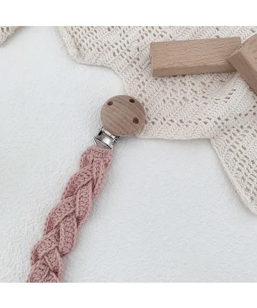 Tian-K Pacifier Chain for Babies | Cotton DIY Dummy Hook & Bite Belt | Perfect Pacifier Accessory for Newborns - Buy Online on SooperMarket.com