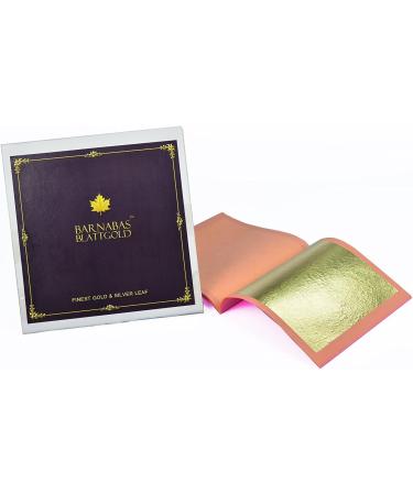 22k Genuine Gold Leaf Sheets 3.1 - 25 Sheets Booklet - BARNABAS BLATTGOLD - Buy Online on SooperMarket.com