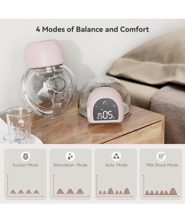 Buy Anwike Ultralise Portable Electric Milk Pump - 4 Modes 12 Steps LED Display Freehand Design BPA-Free - Ideal for International Shipping - Buy Online on SooperMarket.com