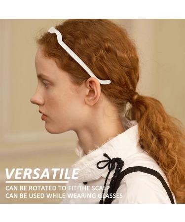 3 Fashionable Women's Headband Sunglasses Headband Square Thick Hair Fixed Magic Invisible Headband Suitable for Curly Thick Hair. - Buy Online on SooperMarket.com
