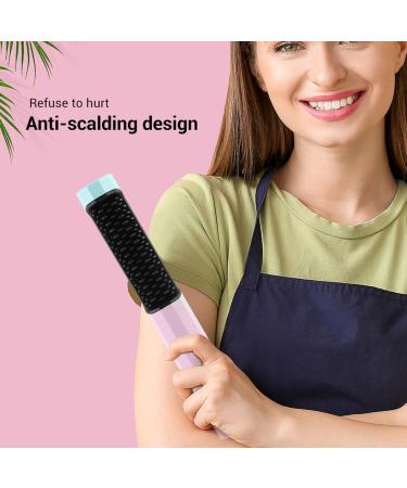 Portable Cordless Hair Straightener Brush - 3 Temp Settings 40 Min Battery Auto-Off & Anti-Scald for Women - Buy Online on SooperMarket.com