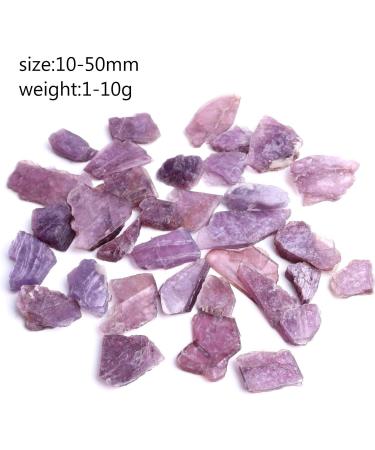 30g Natural Raw Purple Mica Crystal Slice Rough Lepidolite Ziyun Mother Rock Stones Phosphosiderite Specimen Minerals Decoration Suitable for Home HOMEZHOU 30g Purple Mica - Buy Online on SooperMarket.com