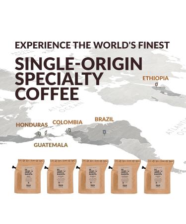 Ultimate Coffee Gift Set: 5 Specialty & Organic Estates for Outdoor Lovers | Perfect Gift for Men & Women | Brew Anytime Anywhere - Buy Online on SooperMarket.com