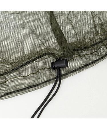 Green Net Face Mesh Cover 5 Pieces Net Mesh Face Protector Insect Bee Mosquito Resistance Sun Fish Hat with Extra Fine Holes for Outdoor - Buy Online on SooperMarket.com