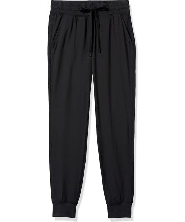 Amazon Essentials Women's Brushed Tech Stretch Jogger Pant - Small Black (Plus Size Available) - Buy Online on SooperMarket.com