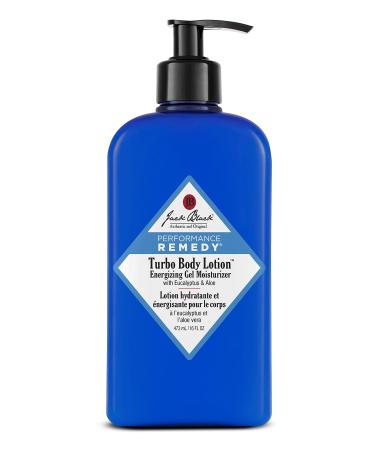 Jack Black Turbo Body Lotion Energizing Gel Moisturizer 16 Fl Oz (Pack of 1)
