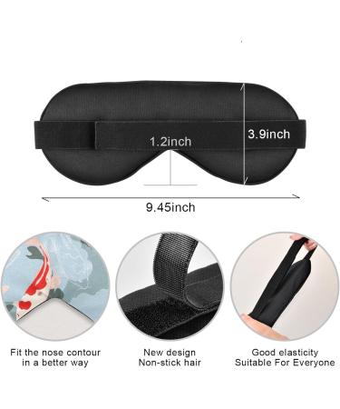Adjustable Light Blocking Eye Mask for Deep Sleep - Ideal for Travel, Yoga, and Meditation - Buy Online on SooperMarket.com