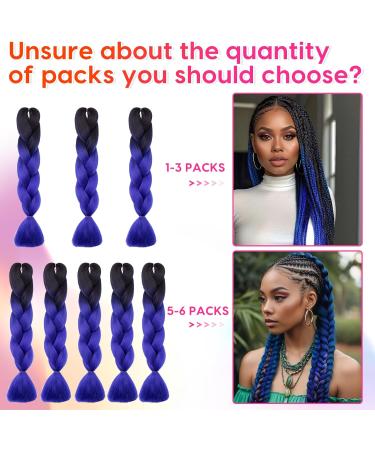 Silk-co 24inch Jumbo Braids Hair Afro Braiding Hair Extensions Ombre Silky Synthetic Heat Resistant 100g-Medium Brown 24 Inch Medium Brown - Buy Online on SooperMarket.com