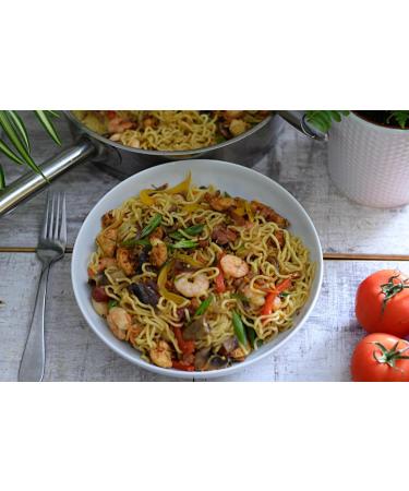 Indomie Mi Goreng Stir-Fry Noodles - Original Flavor 80g (Pack of 10) | Authentic Indonesian Instant Noodles | Versatile Meal Option | Ready in 3 Minutes - Buy Online on SooperMarket.com