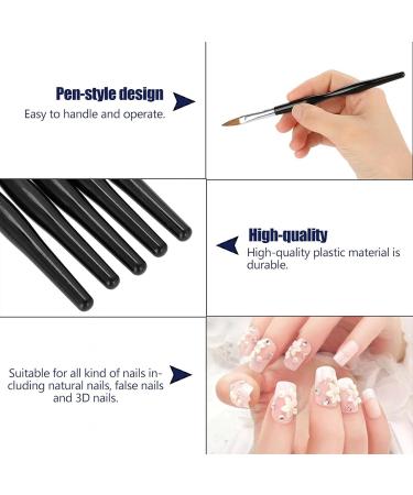 Nail Art Pen Brushes Set Nail Paint Design Pen Painting Nail Art Liner brush Manicure Tool Gel Polish Carving Drawing Painted Pen for Nail Salon Home Use Gift for Women Girl - Buy Online on SooperMarket.com